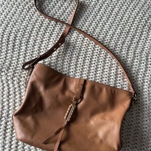 Stella and Dot Covet Leather Shoulder Bag